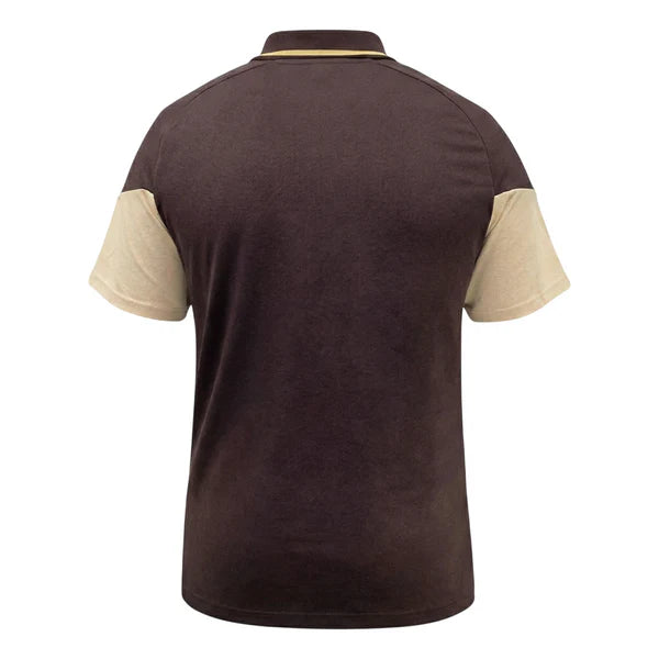 Conjunto Flamengo Treino C/Zíper 26/27 - Marrom