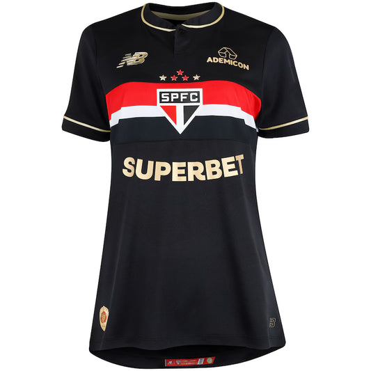 Camisa do São Paulo III 25/26 New Balance Feminina