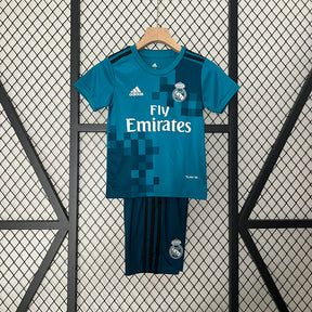 Kit Kids Retro Real Madrid Third Jersey 2017/18