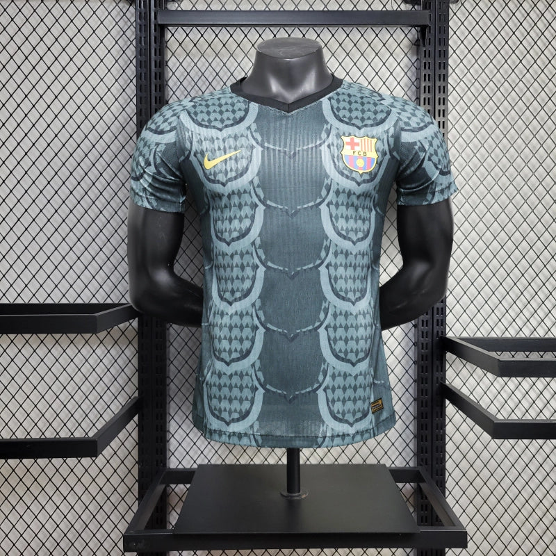 Barcelona 25/26 Special Edition Jersey - Gray - Player Version - Slim Fit