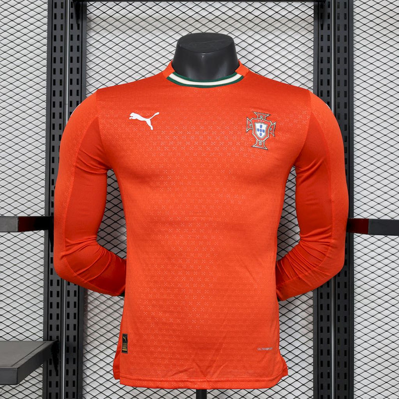 Portugal 2025_26  Home Long Sleeves Jersey Player Version - Puma