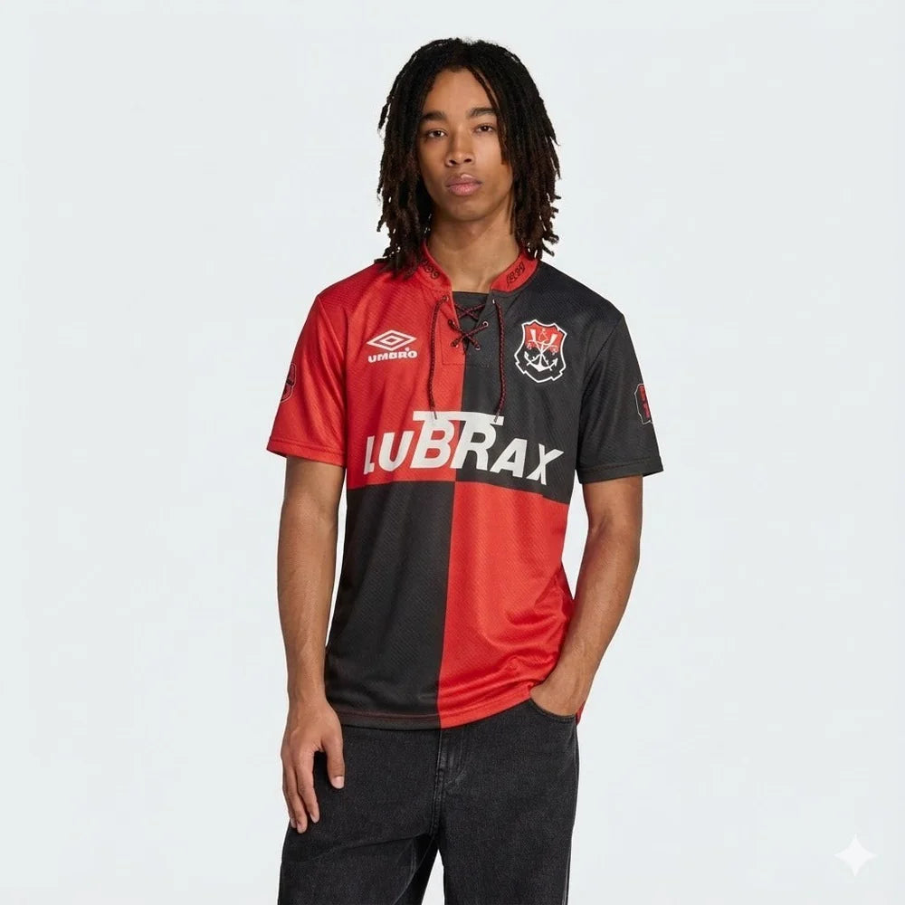 Flamengo 1994 I Home Centenary Model Jersey - Retro Version