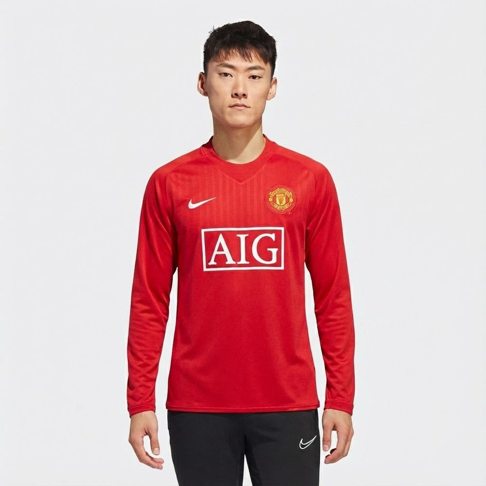 Manchester United 2007/08 Long Sleeve Champions League Retro