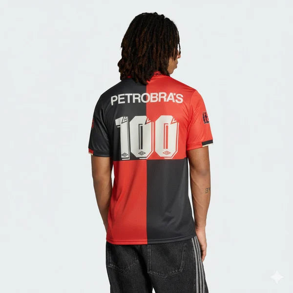 Flamengo 1994 I Home Centenary Model Jersey - Retro Version