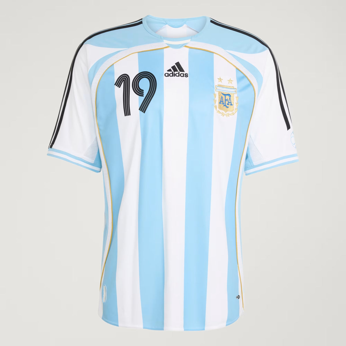 Argentina Home Jersey 2006 Messi #19 - Retro