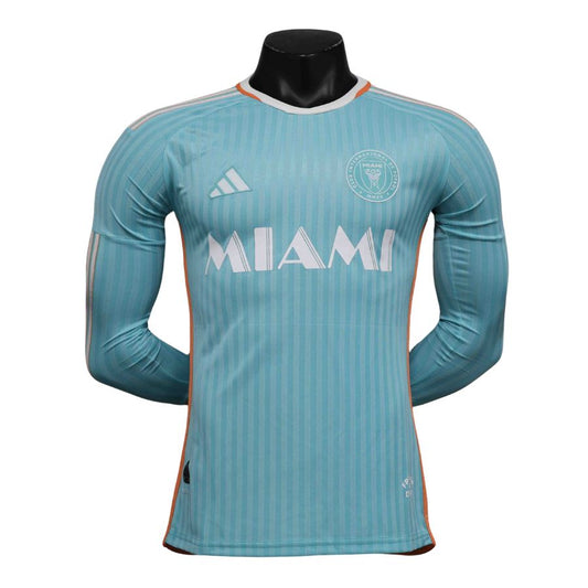 Inter Miami CF Third Authentic Player [Slim Fit] Player [Slim Fit] Player [Slim Fit] Player Long Sleeve 2024/25 - Slim Fit