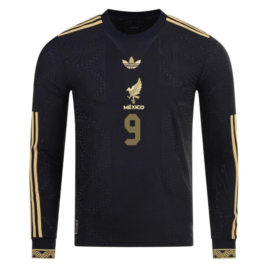 Mexico Raúl Jiménez 2025 Special Edition Long Sleeve Authentic Player [Slim Fit] Player [Slim Fit] Player [Slim Fit] Player Third Jersey by adidas