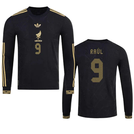 Mexico Raúl Jiménez 2025 Special Edition Long Sleeve Authentic Player [Slim Fit] Player [Slim Fit] Player [Slim Fit] Player Third Jersey - Slim Fit