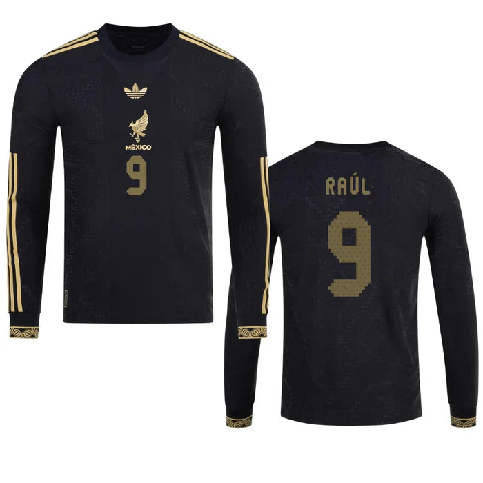 Mexico Raúl Jiménez 2025 Special Edition Long Sleeve Authentic Player [Slim Fit] Player [Slim Fit] Player [Slim Fit] Player Third Jersey - Slim Fit