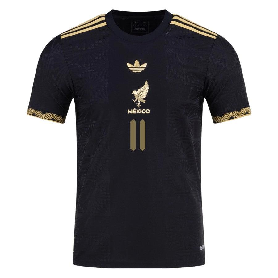 Mexico Santiago Giménez 2025 Special Edition Authentic Player [Slim Fit] Player [Slim Fit] Player [Slim Fit] Player Third Jersey by adidas