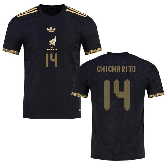 Mexico Chicharito 2025 Special Edition Authentic Player [Slim Fit] Player [Slim Fit] Player [Slim Fit] Player Third Jersey by adidas