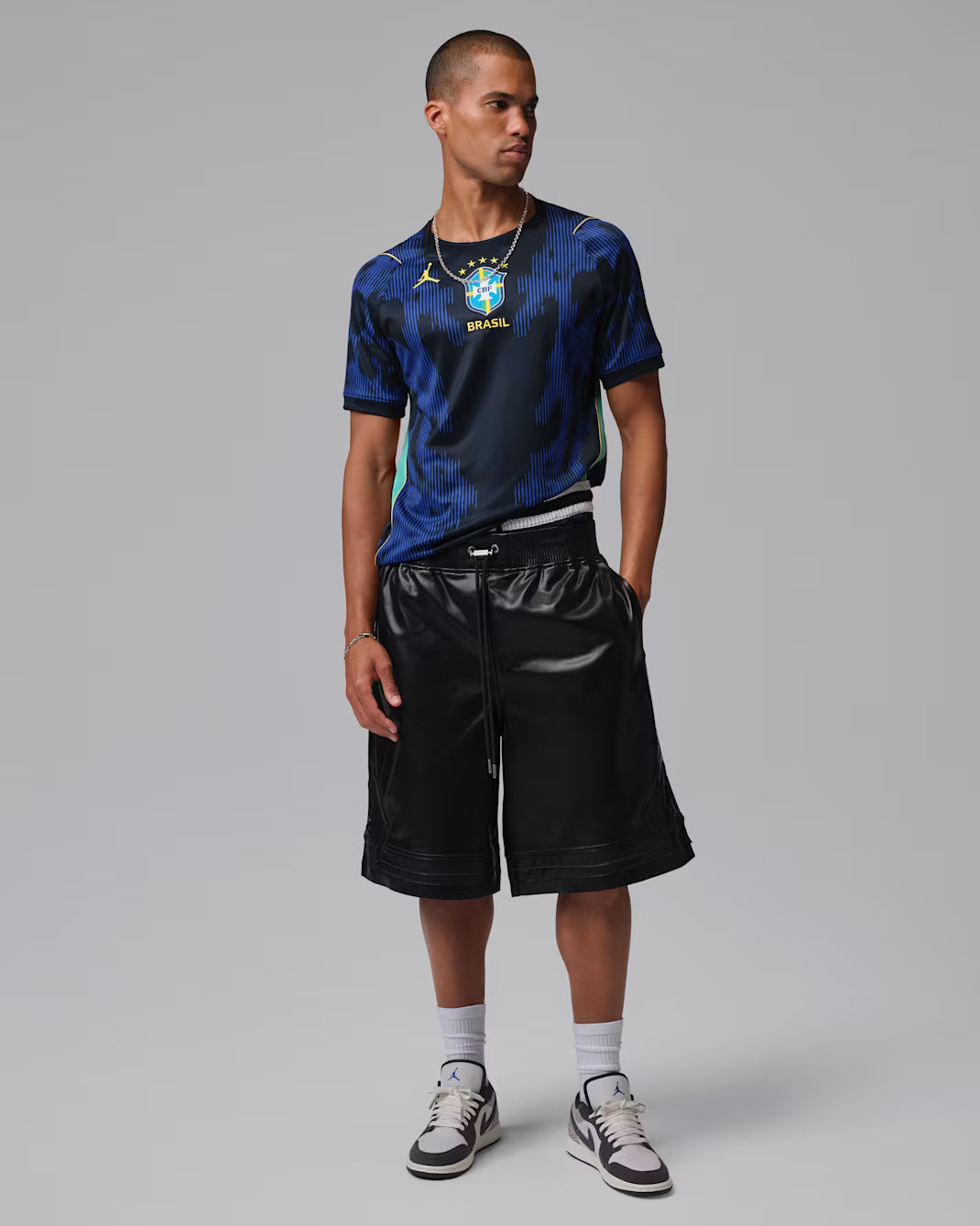 Brazil Away Blue 2026 - Brasil Jordan Fan Version World Cup 2026 - Jersey Zone