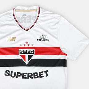 Camisa New Balance São Paulo 2025/26 I Jogador [Slim Fit]