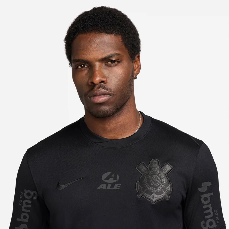 Camisa  Corinthians 2024/25 II Torcedor Com Patrocínios