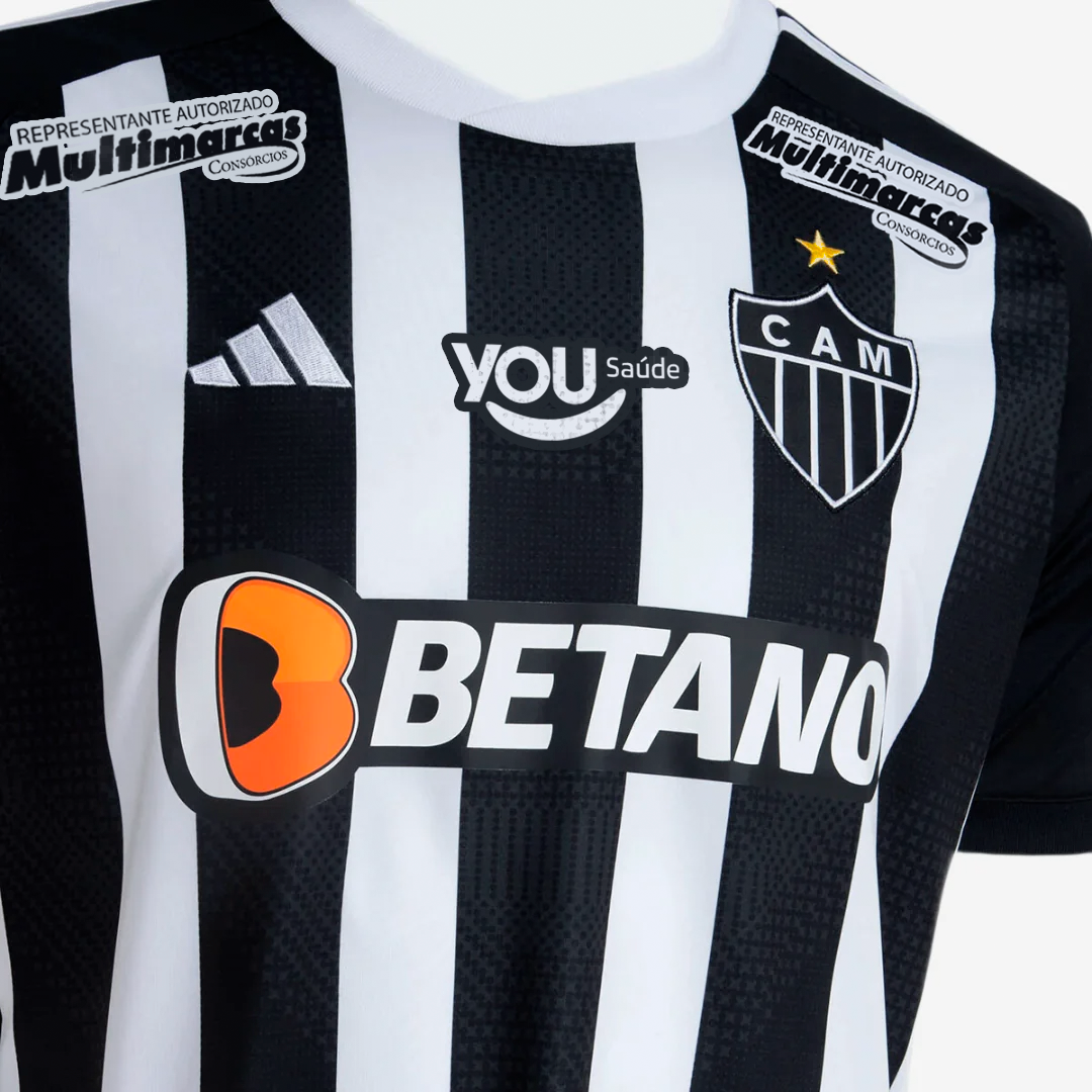 Camisa Atlético Mineiro 2024/25 I Com Patrocínios
