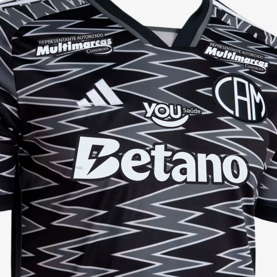 Camisa Atlético Mineiro 2024/25 III Com Patrocínios