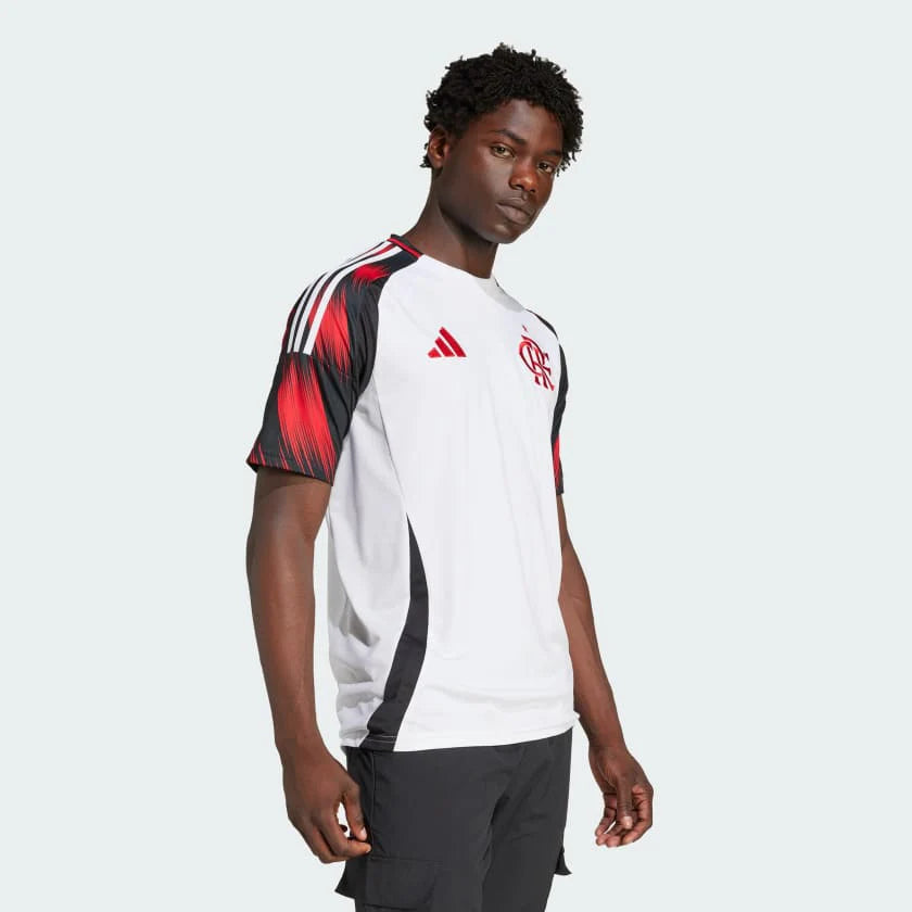 Camisa Adidas Flamengo 2025/26 II + Patch Mundial de Clubes