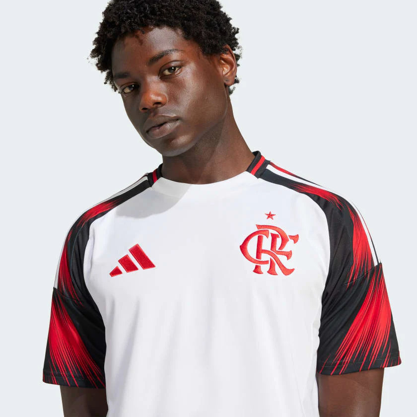 Camisa Adidas Flamengo 2025/26 II + Patch Mundial de Clubes