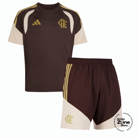 Conjunto Infantil Flamengo Treino 2026 Kit Kids