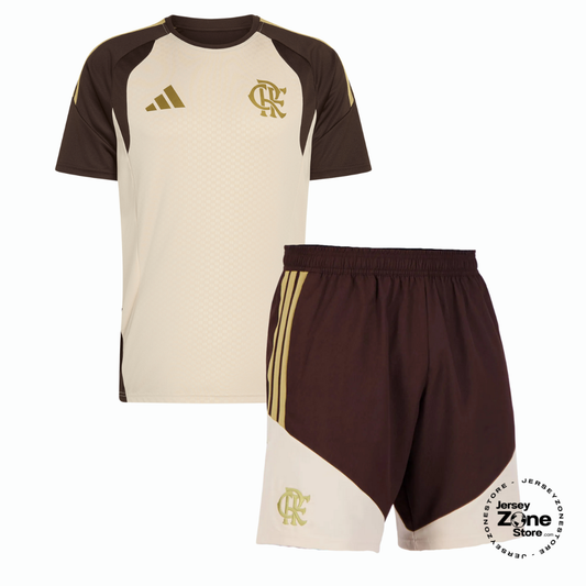 Conjunto Infantil Flamengo Treino Tecnico 2026 Kit Kids