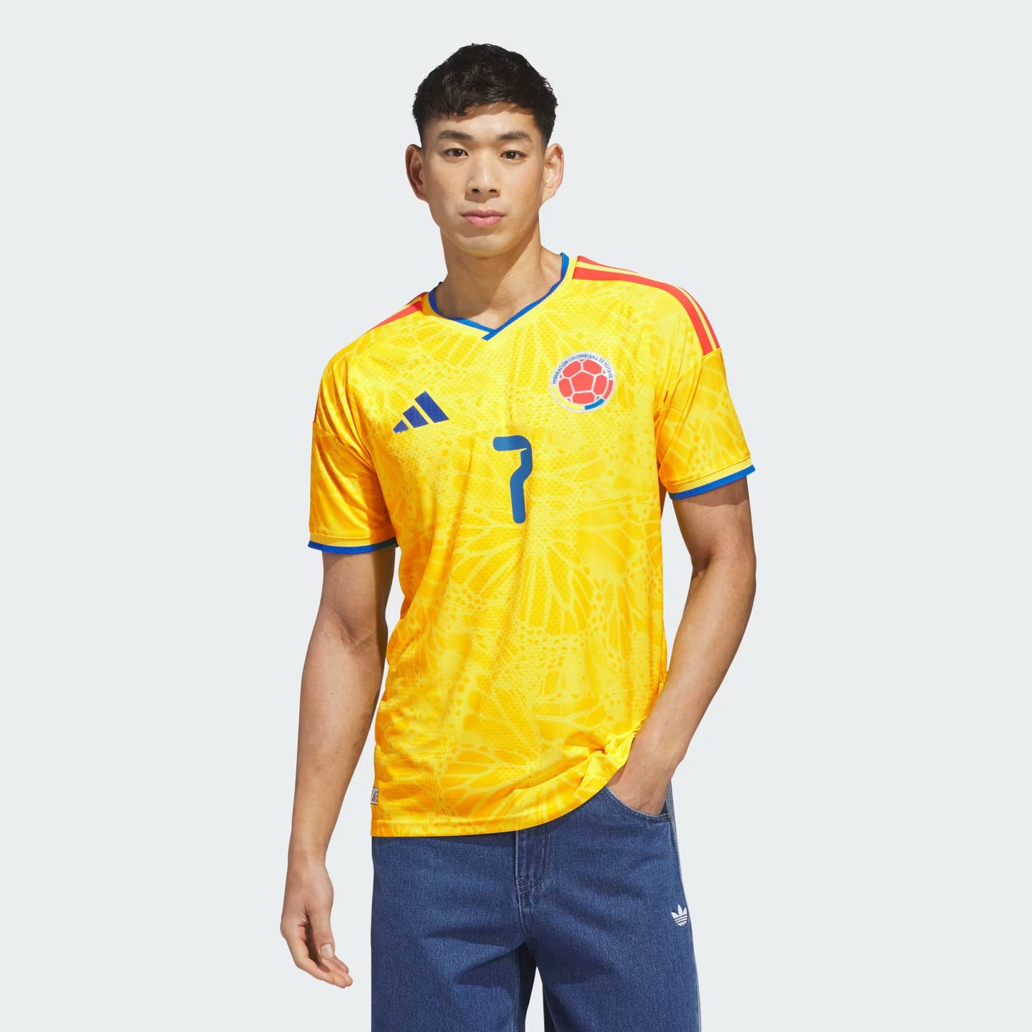 Colombia 2025/26 Home #7 Luis Diaz - Fan Version