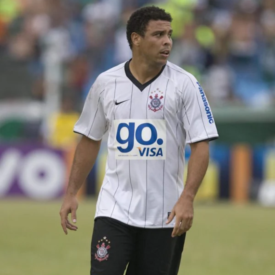 Retrô Corinthians Titular 2009 Branca Masculina