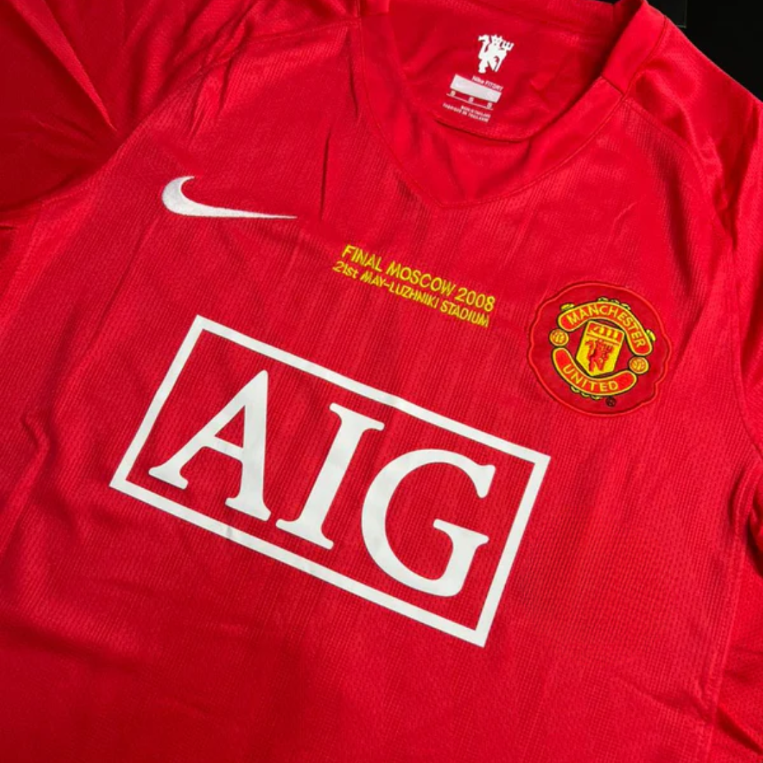Manchester United 2007/08 Long Sleeve Champions League Retro