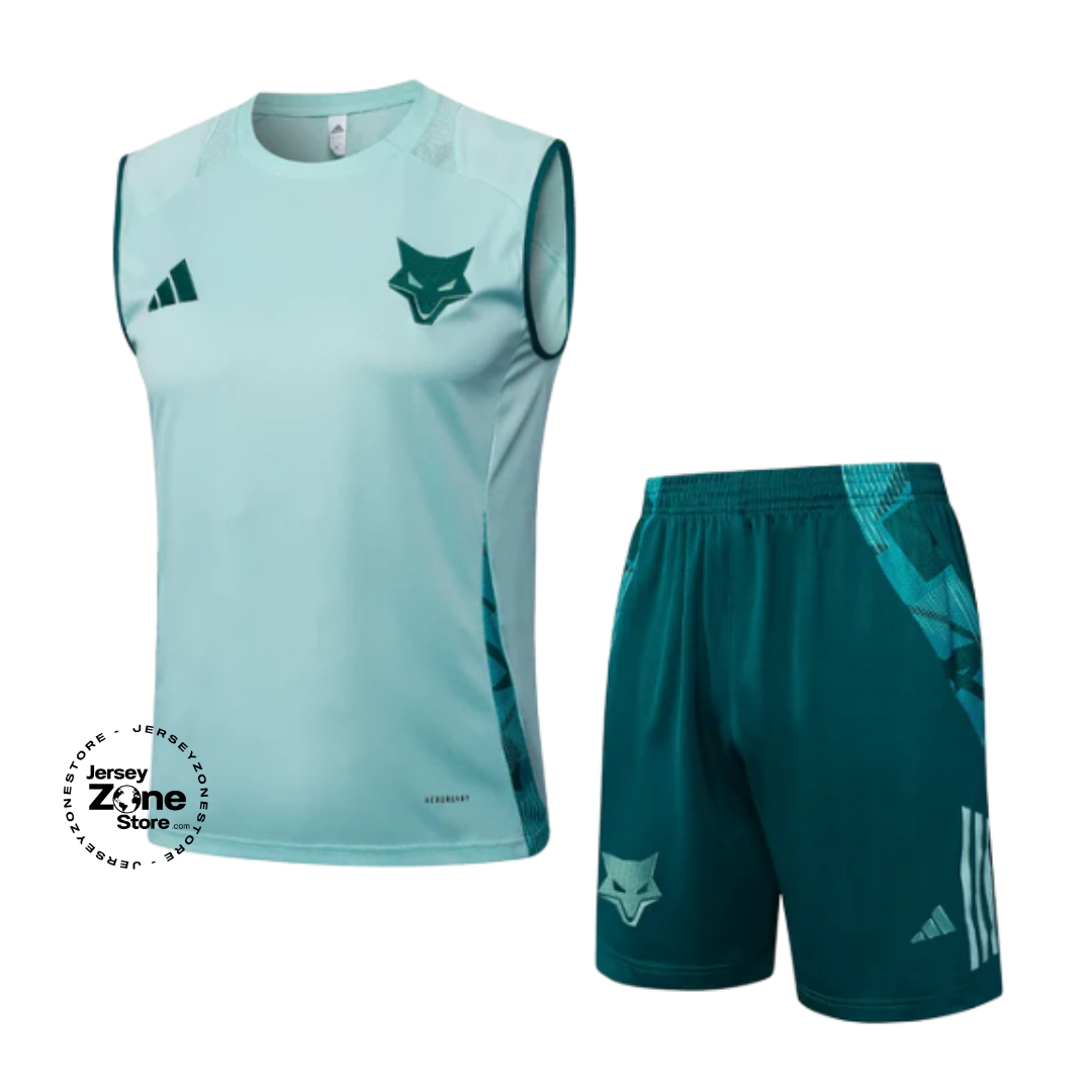 Cruzeiro Training (Camisa + Short) Light Green Regata 2025/26