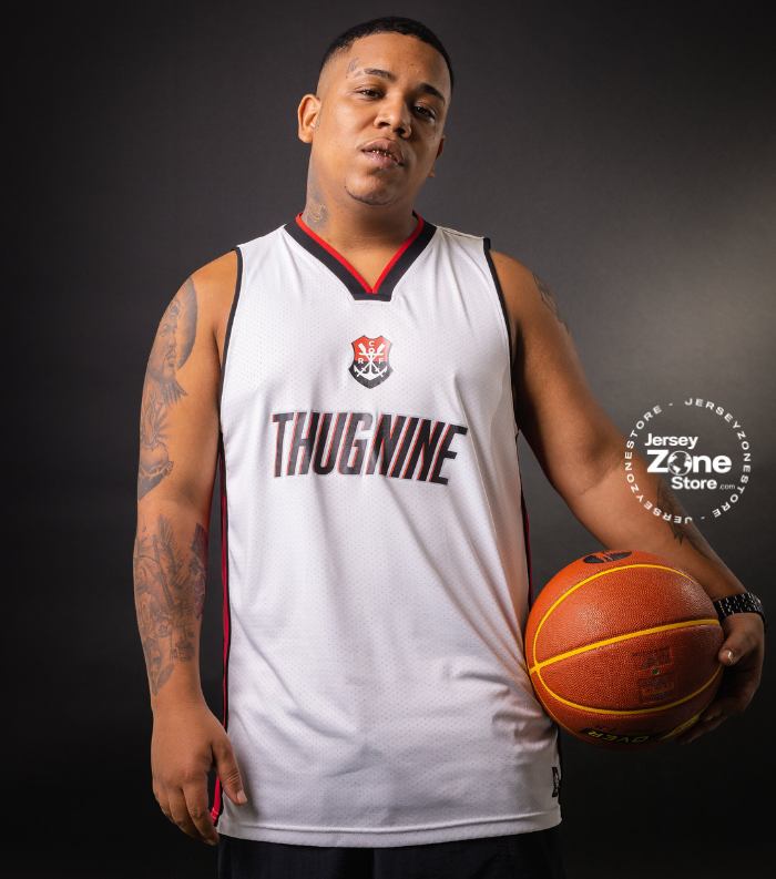 Regata Flamengo Thug Nine Branca