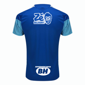 Camisa Adidas Cruzeiro Treino Atleta 2026 - com Patrocínios