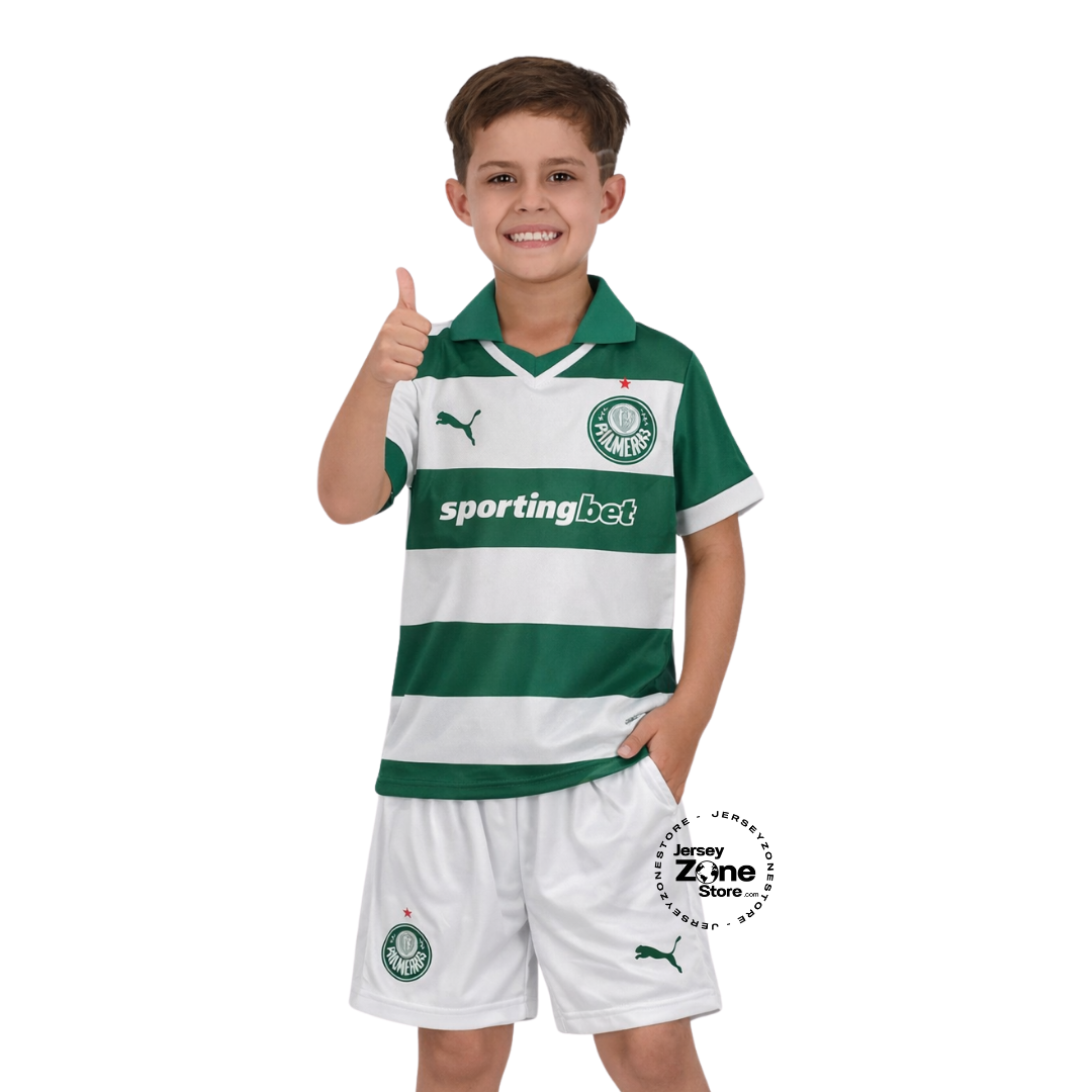 Conjunto infantil Palmeiras Avanti 2026 lançamento