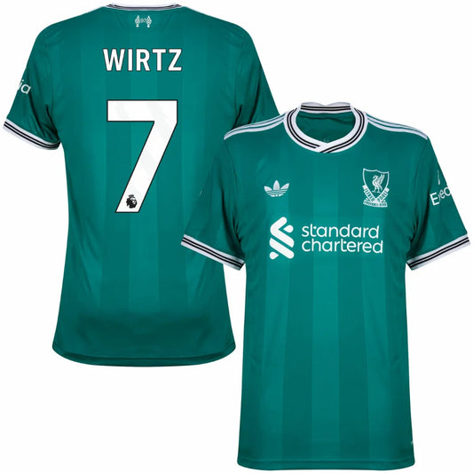 Liverpool Third Florian Wirtz 7 Fan Jersey 2025/26