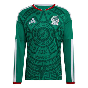 Mexico Home Fan Jersey Long Sleeve Shirt 2026 World Cup