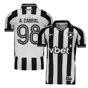 Botafogo A.Cabral 98 Home Fan Jersey 2025/26 - Fan Version