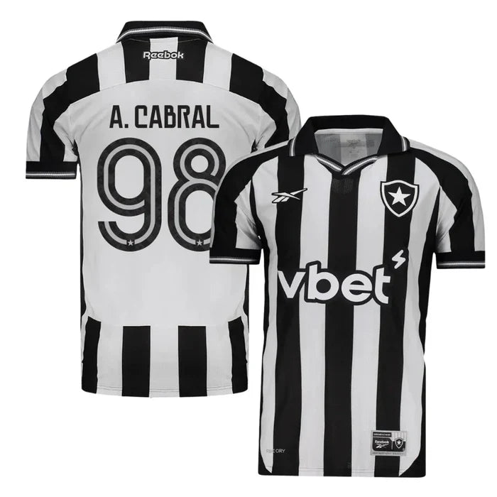Botafogo A.Cabral 98 Home Fan Jersey 2025/26 - Fan Version