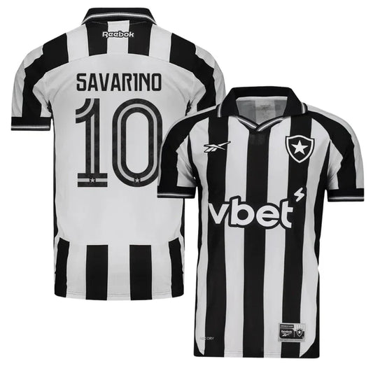 Botafogo Savarino 10 Home Fan Jersey 2025/26 - Fan Version