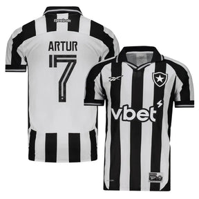 Botafogo Artur 7 Home Fan Jersey 2025/26 - Fan Version