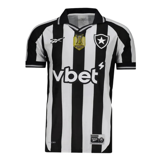 Botafogo Home Fan Jersey 2025/26 Patch Campeão Brasileirão 2024