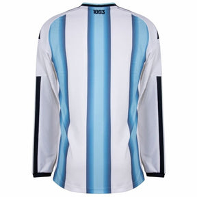 Argentina Home Long Sleeve Fan Jersey Shirt 2026 World Cup