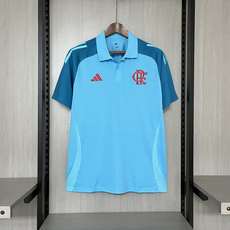 2025/26 Flamengo POLO Light Blue - Adidas