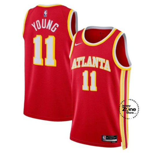 Trae Young Atlanta Hawks Unisex 2023 NBA Jersey - Icon Edition - Red