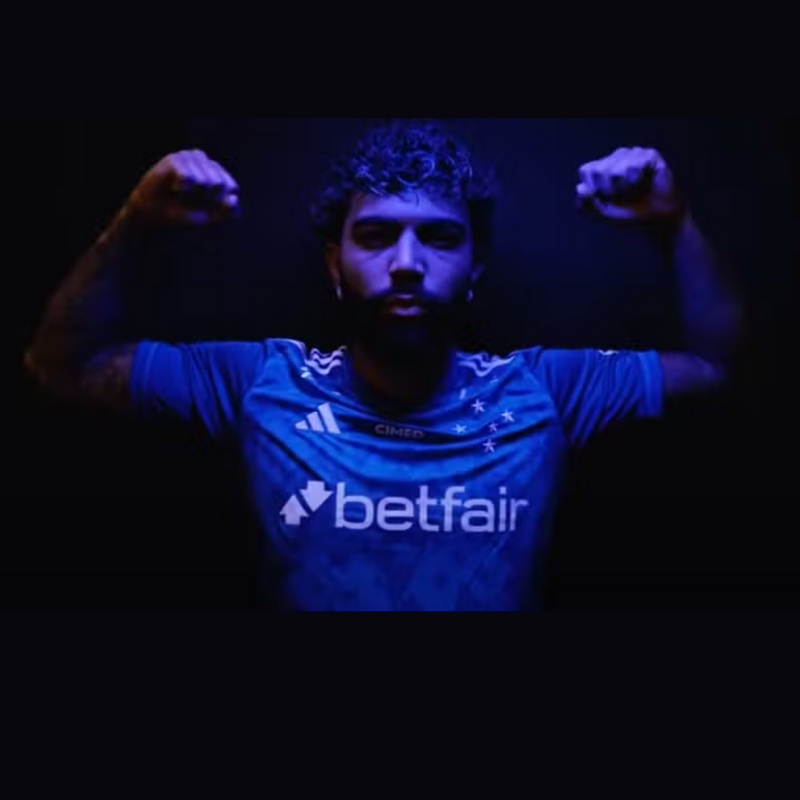 Cruzeiro 24/25 I Home Sponsor - Adidas GabiGol