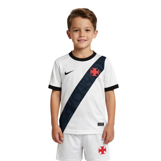 Conjunto Infantil Vasco Away 2026 Kit Kids