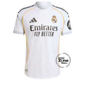 Real Madrid 25/26 I Home Jersey - Player Authentic Version - Slim Fit
