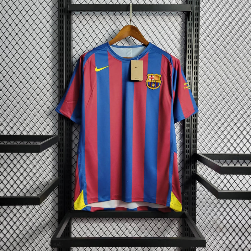 Barcelona 2006 I Home Retro Jersey - Nike Ronaldinho 10