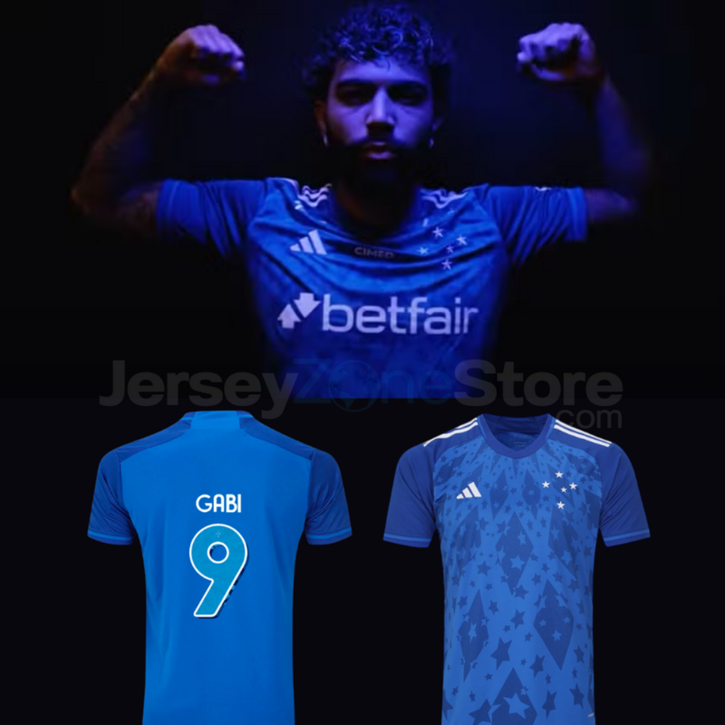 Cruzeiro 24/25 I Home Jersey - Adidas Gabigol