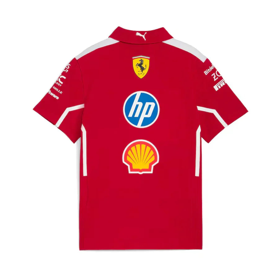 Scuderia Ferrari 2025 F1 Team Polo Formula 1 F1