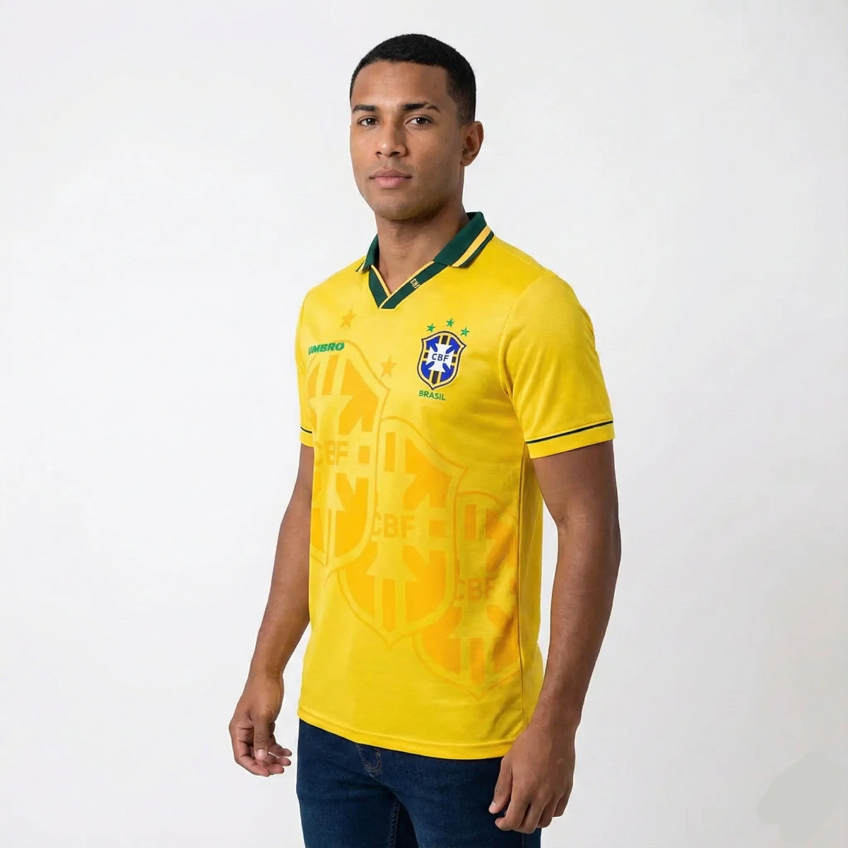 Brazil 1994 I Home Jersey - Retro Version