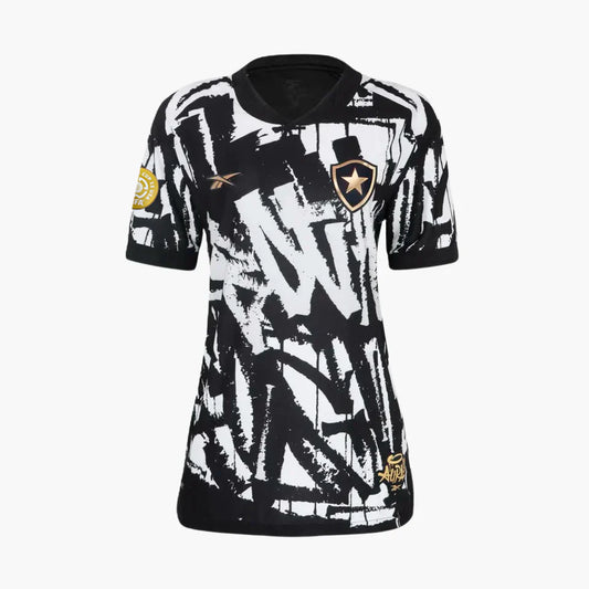 Camisa Feminina Reebok Botafogo 2025/26 IV - Patch Mundial de Clubes