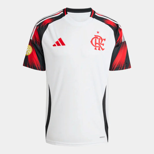 Camisa Adidas Flamengo 2025/26 II + Patch Mundial de Clubes